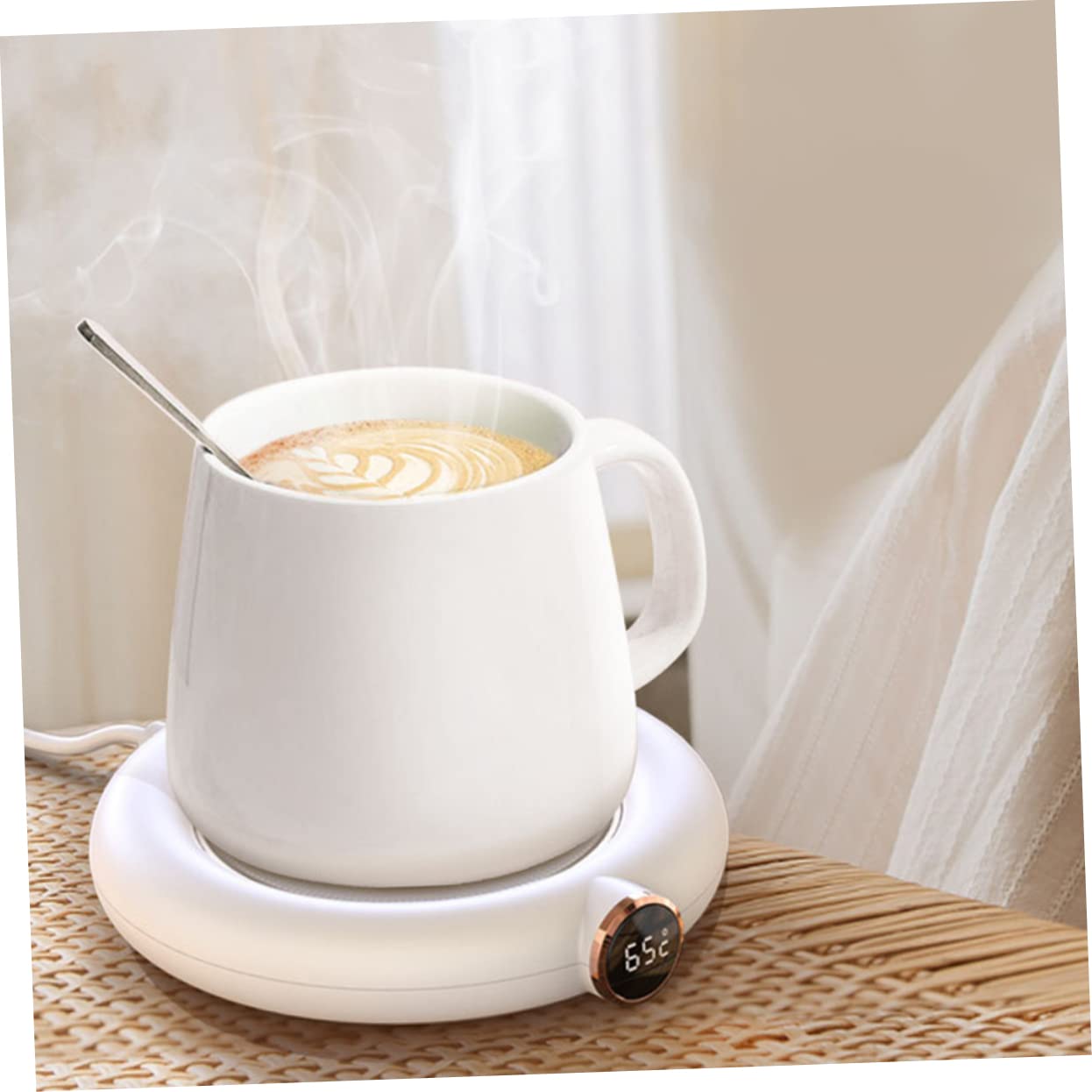 Tappetino Scaldatazze Ricarica Usb Scaldatazze Per Caffè Sottobicchiere Termico Per Bevande Calde Per Casa E Ufficio Mantieni Caldo Le Tue Bevande