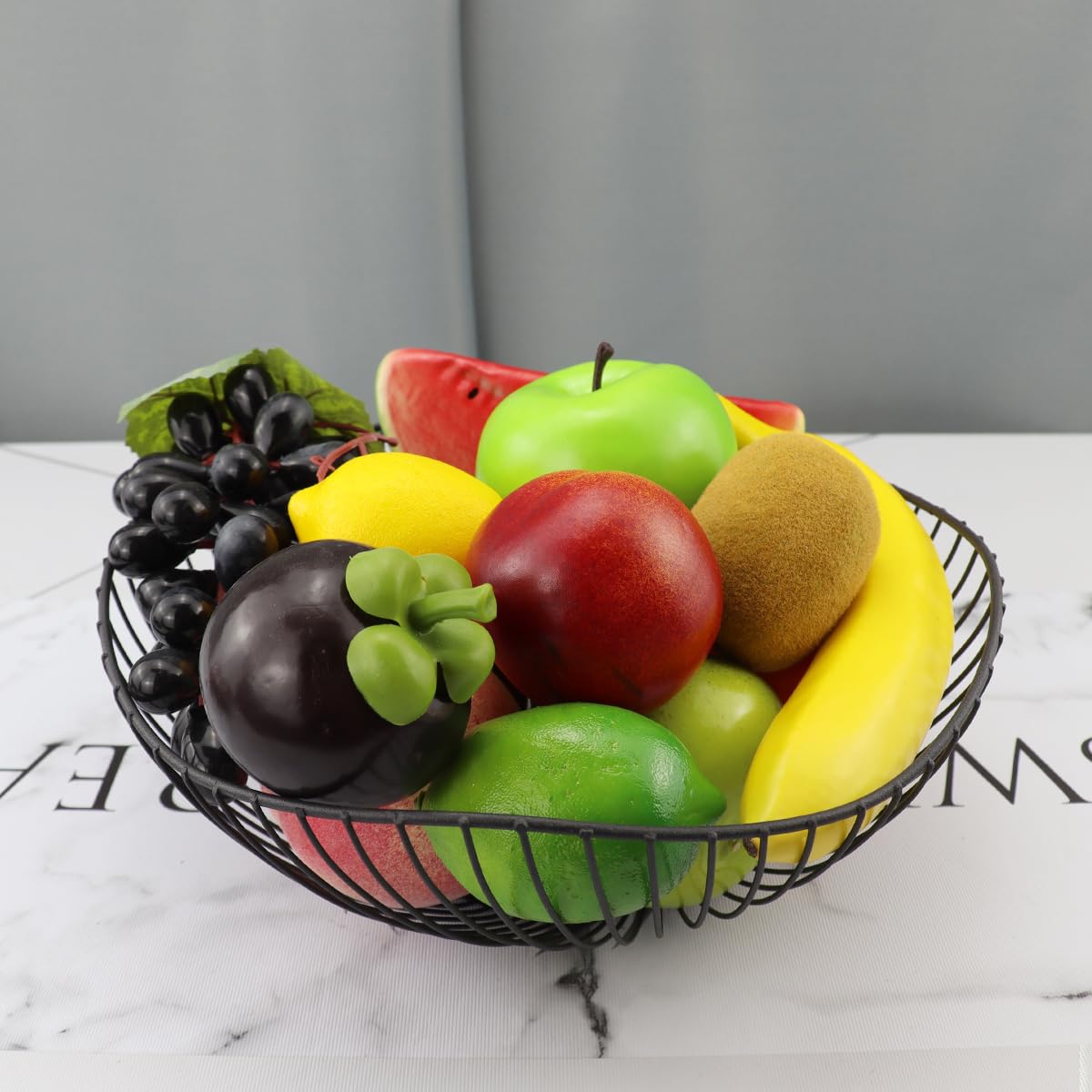 ginojex Artificial Fruit Lifelike Simulation Foam Fake Fruits for
