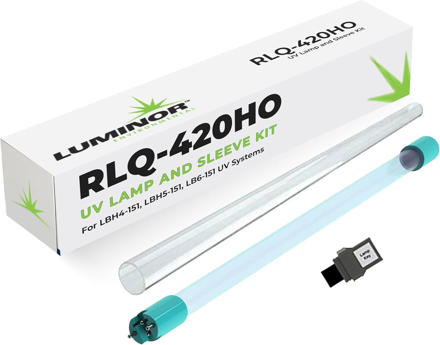 Luminor RLQ-420HO UV Lamp and Sleeve Kit for LBH4-151, LBH5-151, LB6-151