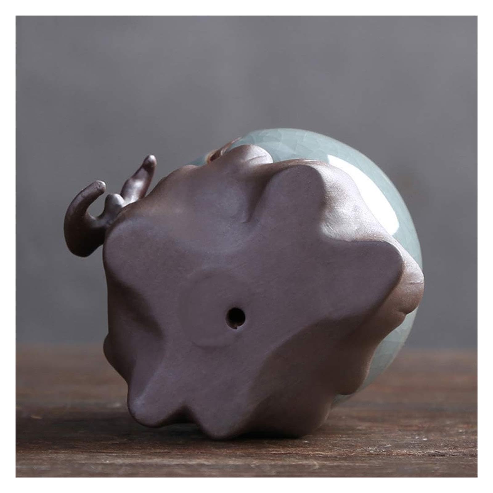 Kreatywna ceramiczna herbata Shou Weng Pet nowoczesna ozdoba do dekoracji domu