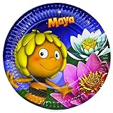 [RusToyShop] 6psc plate children's holiday party whistle Maya the bee TABLE PARTY TREATS supplies favors birthday by Maya The Bee