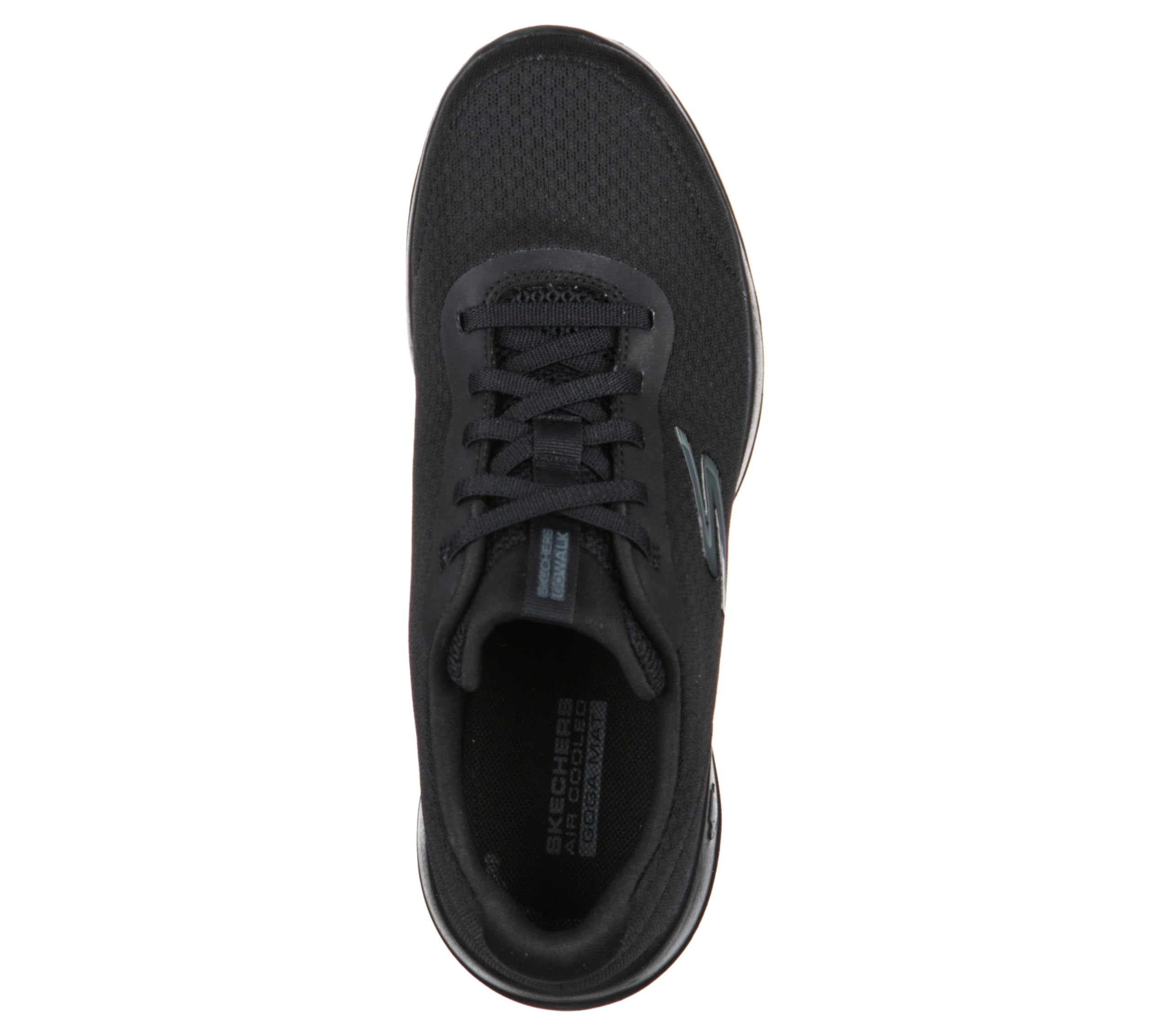 Skechers, Go Walk Joy Ecstatic, Sneaker da donna, nero, 12 Wide