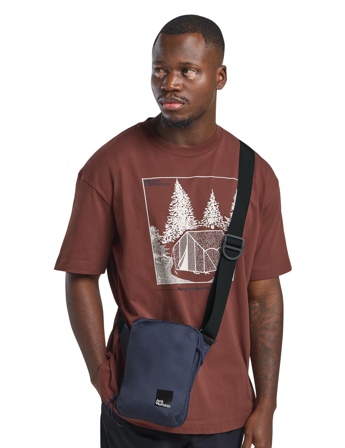 Jack Wolfskin Uniseks Konya organizer męski na ramię, Midnight Sky, Midnight Sky