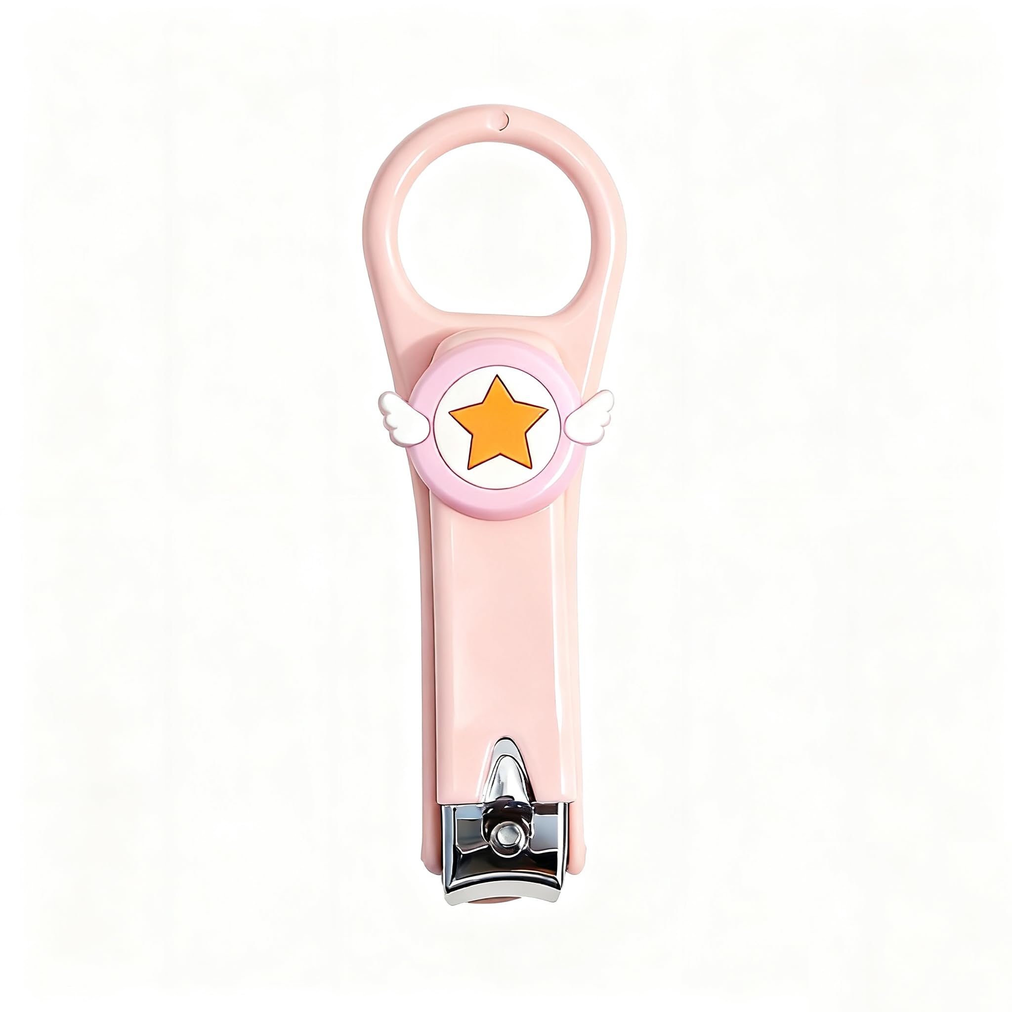 Premium Nail Clippers, Cute Nail Care Kit Sturdy Nail Trimmer Fingernail Clippers for Girls Gift Kids,Pentagram Wings