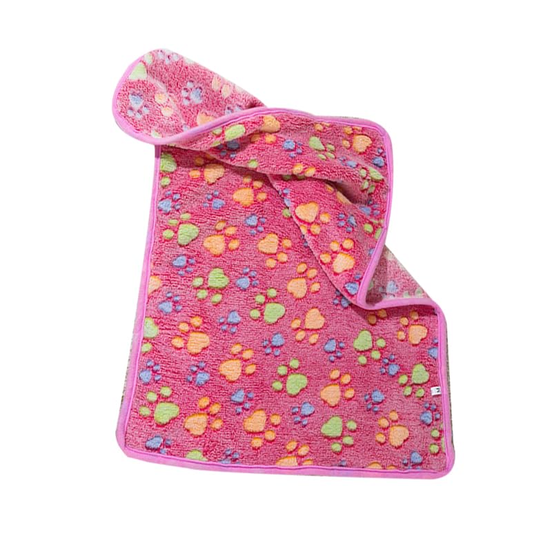 Manta para Cachorros de Fibra Suave, Cómoda y Manta para Gatos con Estampado de Garras para Interiores de Casa, Fibra de Proteína de Leche de Primera Calidad (SG)