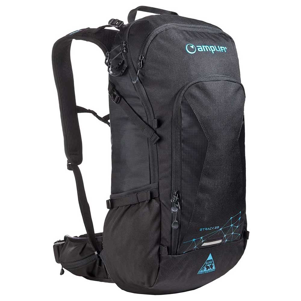 Amplifi E-Track 23 Bicicleta Mochila gris/negro