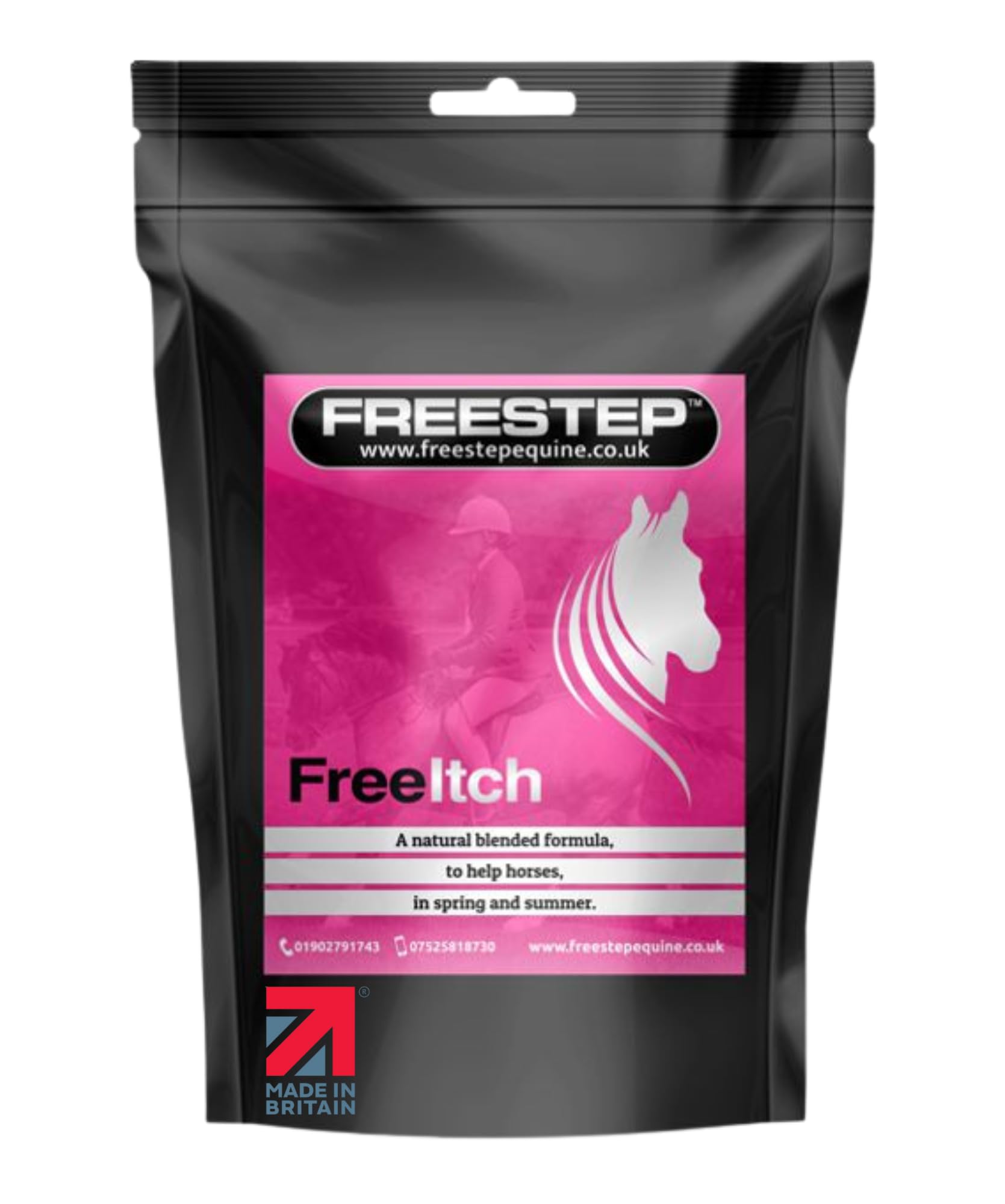 Freestep FreeItch, Pink, 500g | 2 Months Supply
