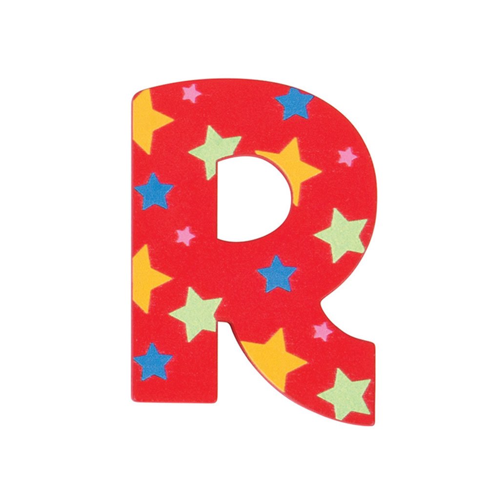 Bigjigs Toys Star Letter R (Red)