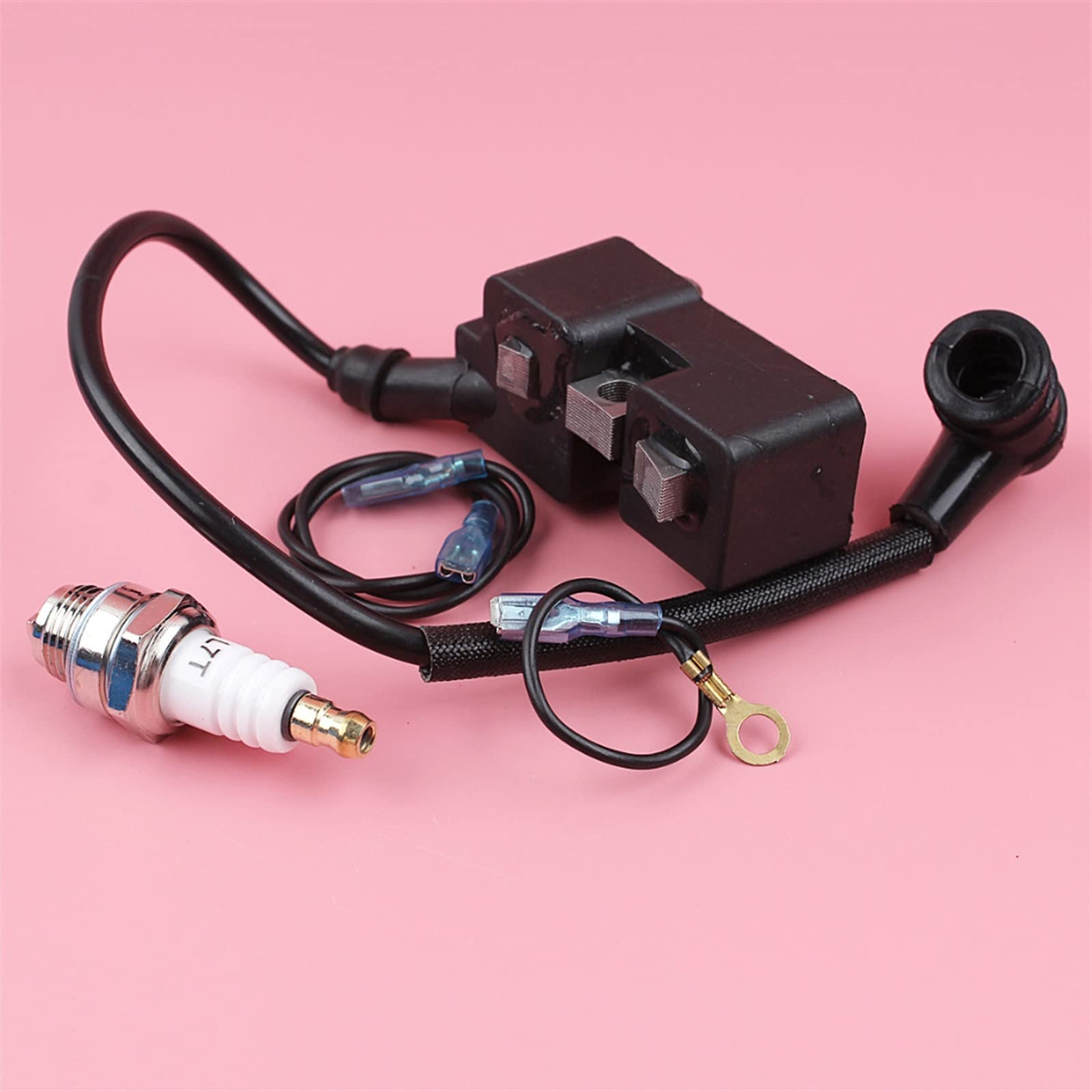 Module de bobine d'allumage Kit de bougies d'allumage for Husqvarna 340 345 346XP 350 351 353 355 357XP 359 Pièce de rechange for tronçonneuse Бензопила