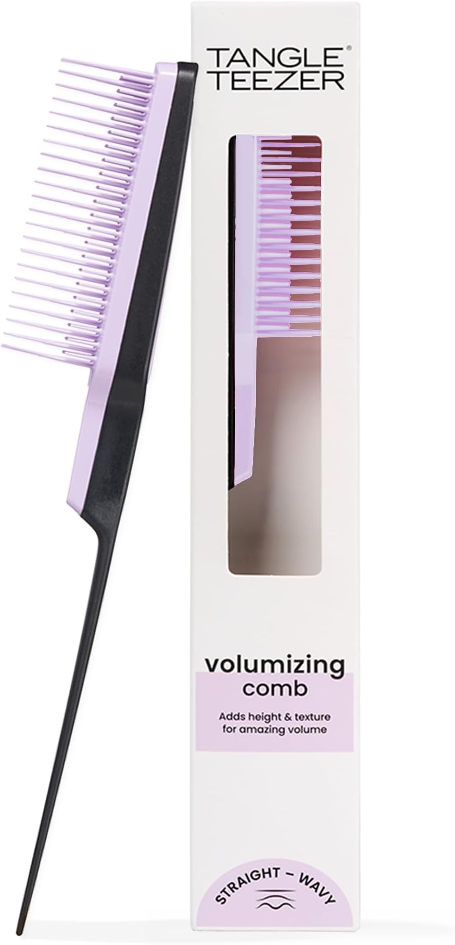 Tangle Teezer Ultimate Volumizer & Back combing-Black/Lilac