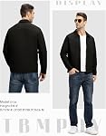 TBMPOY Men's Lightweight Jackets Casual Windbreaker Stylish Light Fall Spring Golf Work Dress Business
