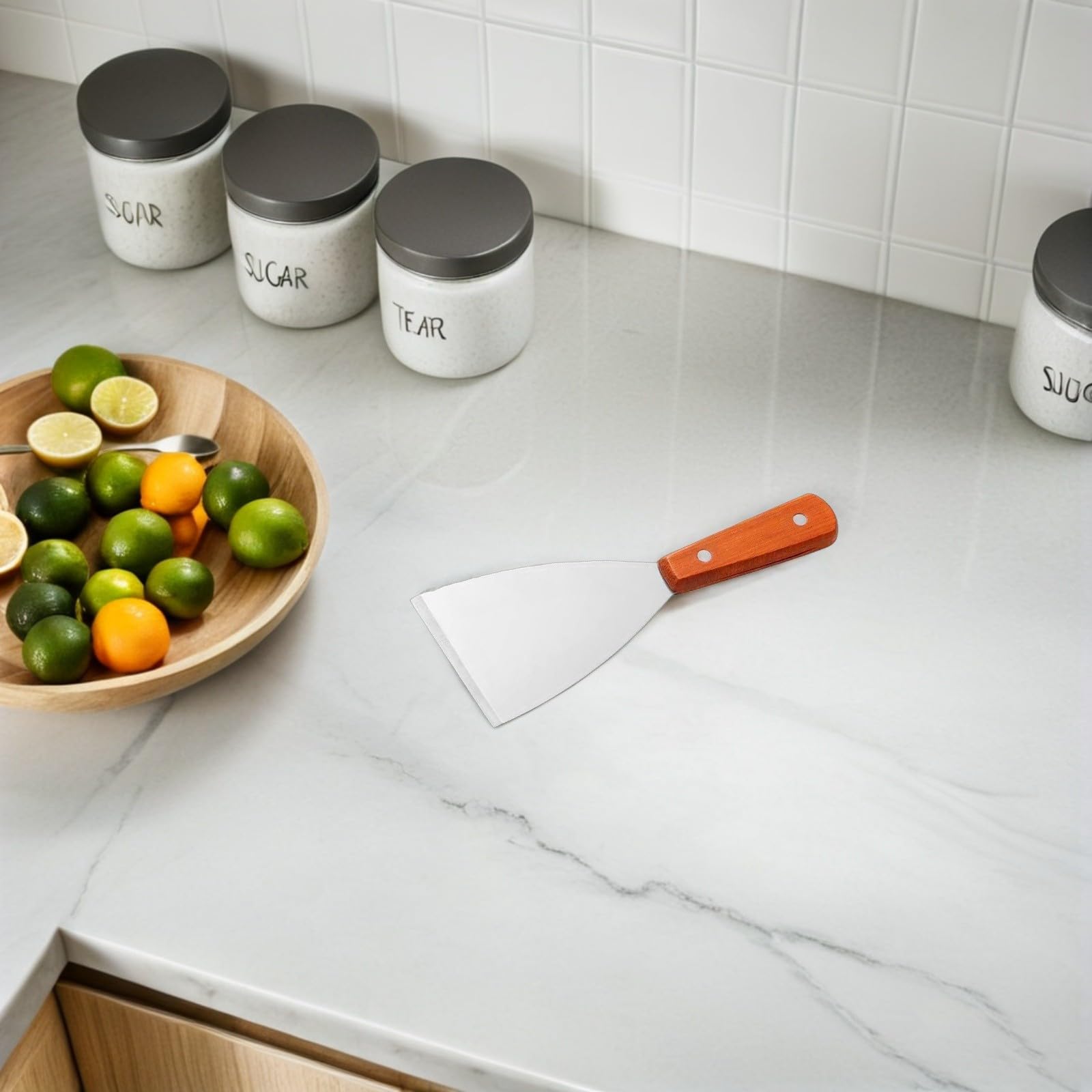 Uonlytech 2pezzi Divisore per Torta in Acciaio Inox per Tiramisù e Riso | Manico Ergonomico, per Laboratori di Pasticceria e Riunioni Domestiche, Mantiene il Gusto Originale