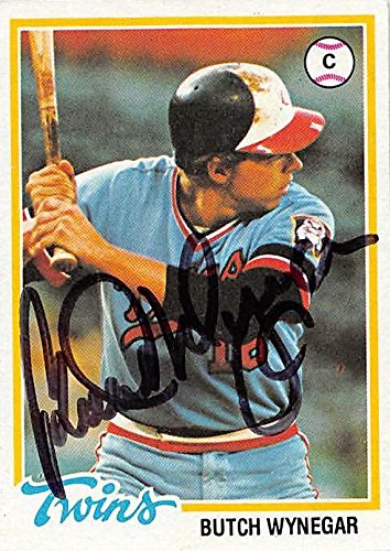 Sports Memorabilia Autograph Warehouse 247439 Butch Wynegar Autographed Baseball Card - Minnesota Twins 1978 Topps - No. 555