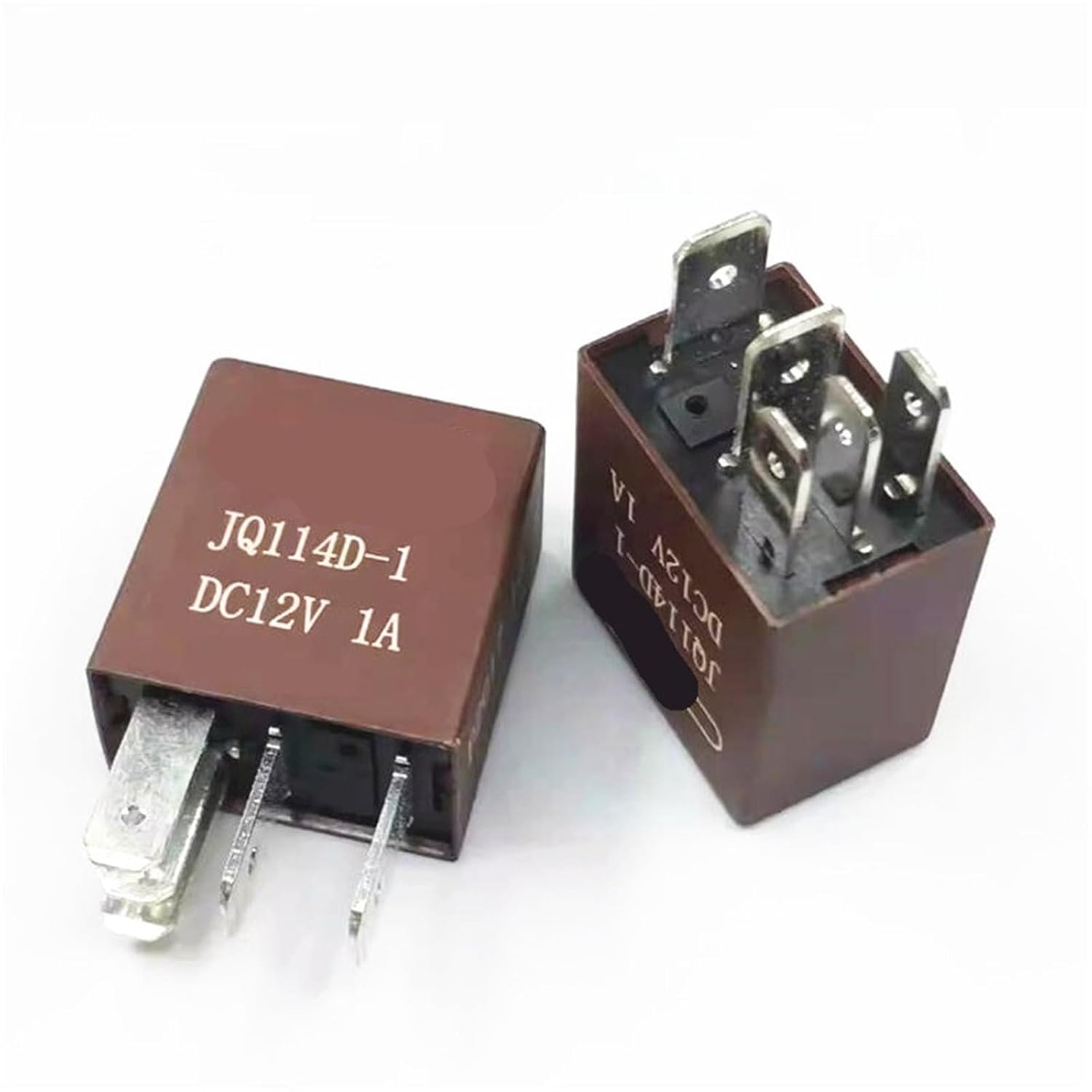 JQ114D-1 JQ114D1 12V DCV12 12DCV 1A 5PIN Relay 5Pcs