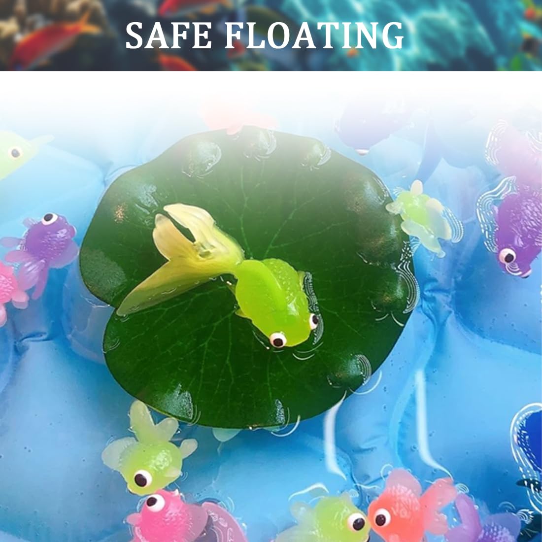 28 pcs Poissons artificiels en Plastique réaliste pour Aquarium