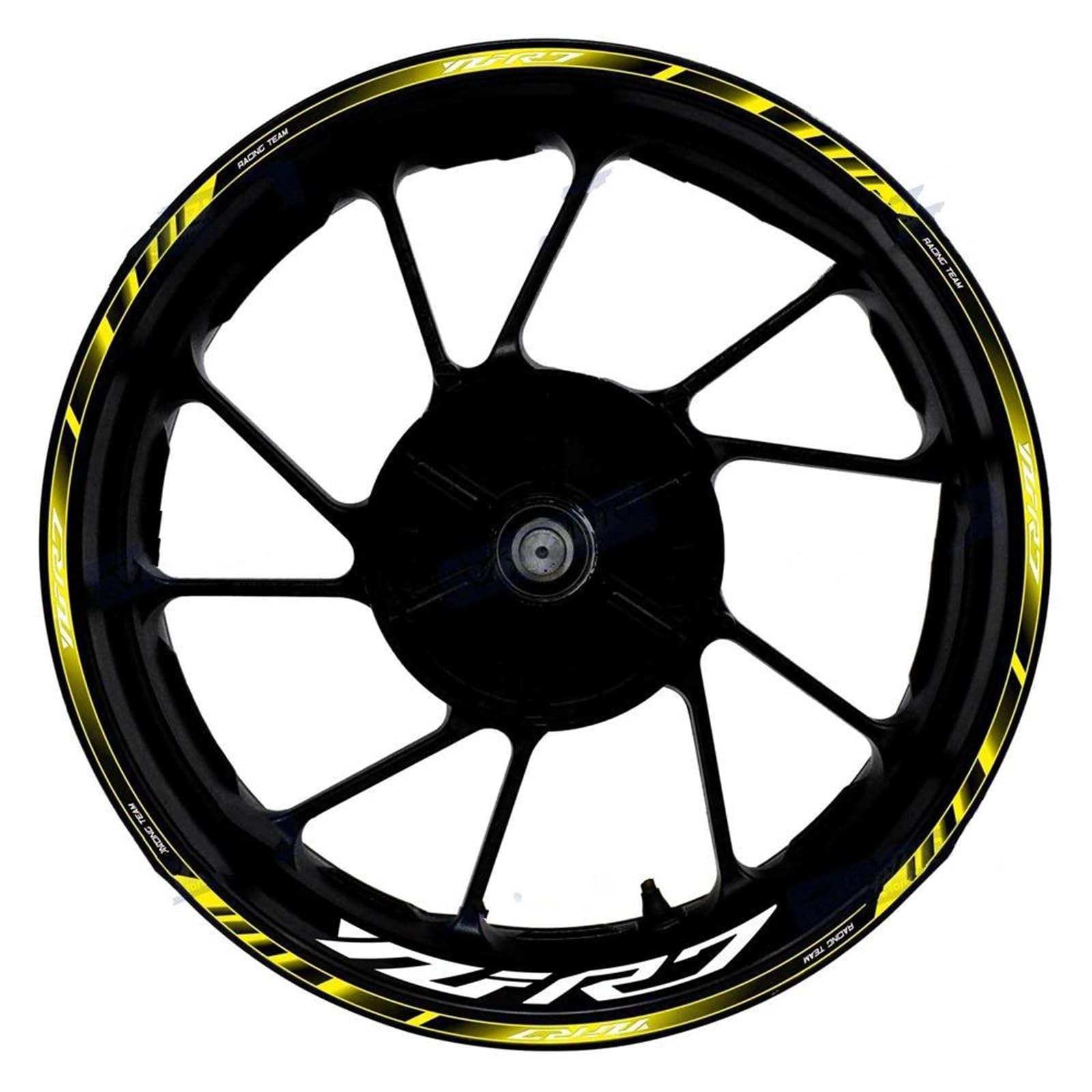 Motorcycle Accessories Reflective Rim Edge Stripes Wheel Stickers for Yamaha YZF R7 YZF-R7(Style 2)