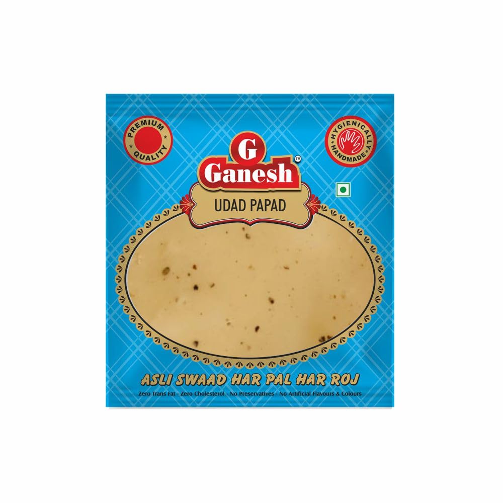 Ganesh Udad/Urad/Ud Papad 180 gm 5"-Inch