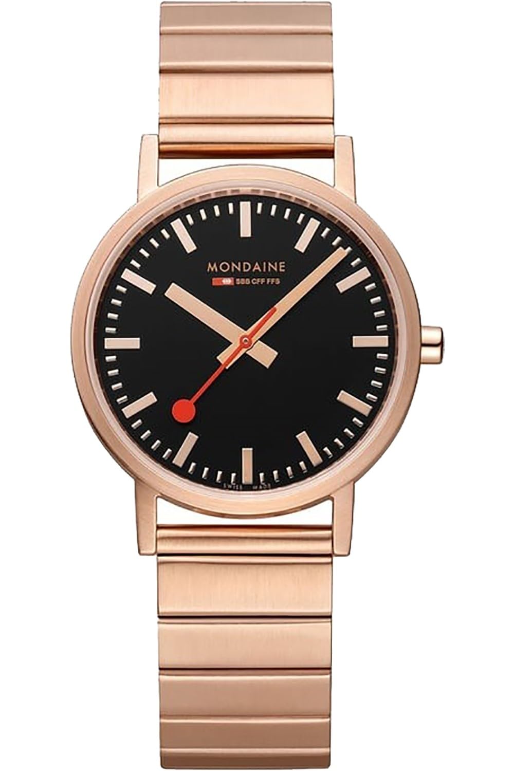 Mondaine Classic orologio Donna Analogico Al quarzo con cinturino in Acciaio INOX A660.30314.16SBR