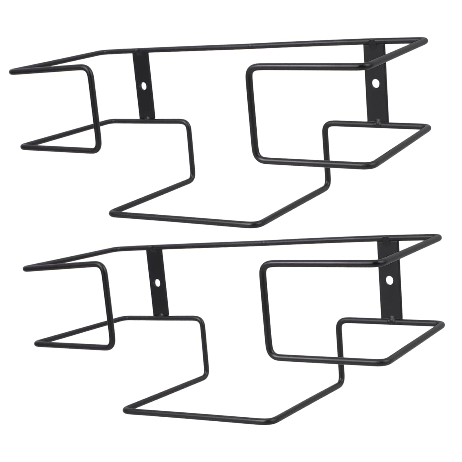 6pcs Wall-Mounted Glove Dispenser Holder Metal Tissue Box and Gloves Organizer for Easy Access Sleek Design for Home and Workplace Use