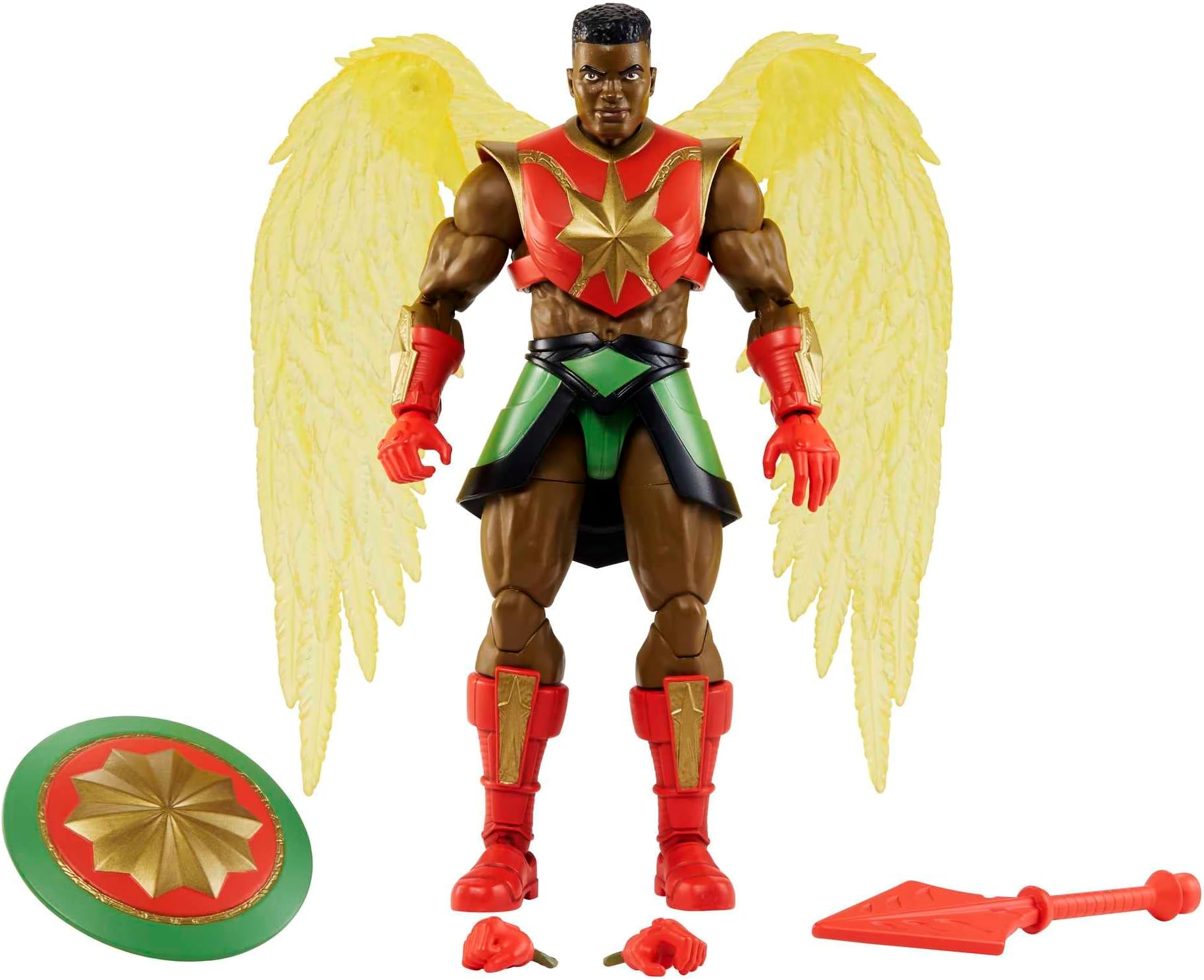 Masters of the Universe Masterverse Sun-Man Action Figure with Accessories, 7-inch MOTU Collectible Gift