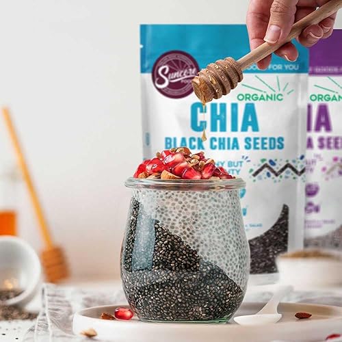 Miniatura 5 de Suncore Foods Paquete de 2 semillas Tiny but Mighty Seed - 1 semillas de chía negra y 1 semillas de chía blanca