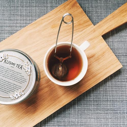 Kusmi Tea - Earl Grey - Bio Earl Grey Schwarzer Tee Aromatisiert mit Ätherischem Bergamotteöl - Loser Tee - 100 g Metalldose - Menge für etwa 50 Tassen