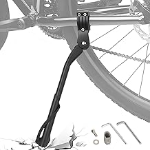 24-29 Inch Bicycle Stand, Universal Adjustable Height Adjustable Side Mount Holder for Ebike MTB Mountain Bike