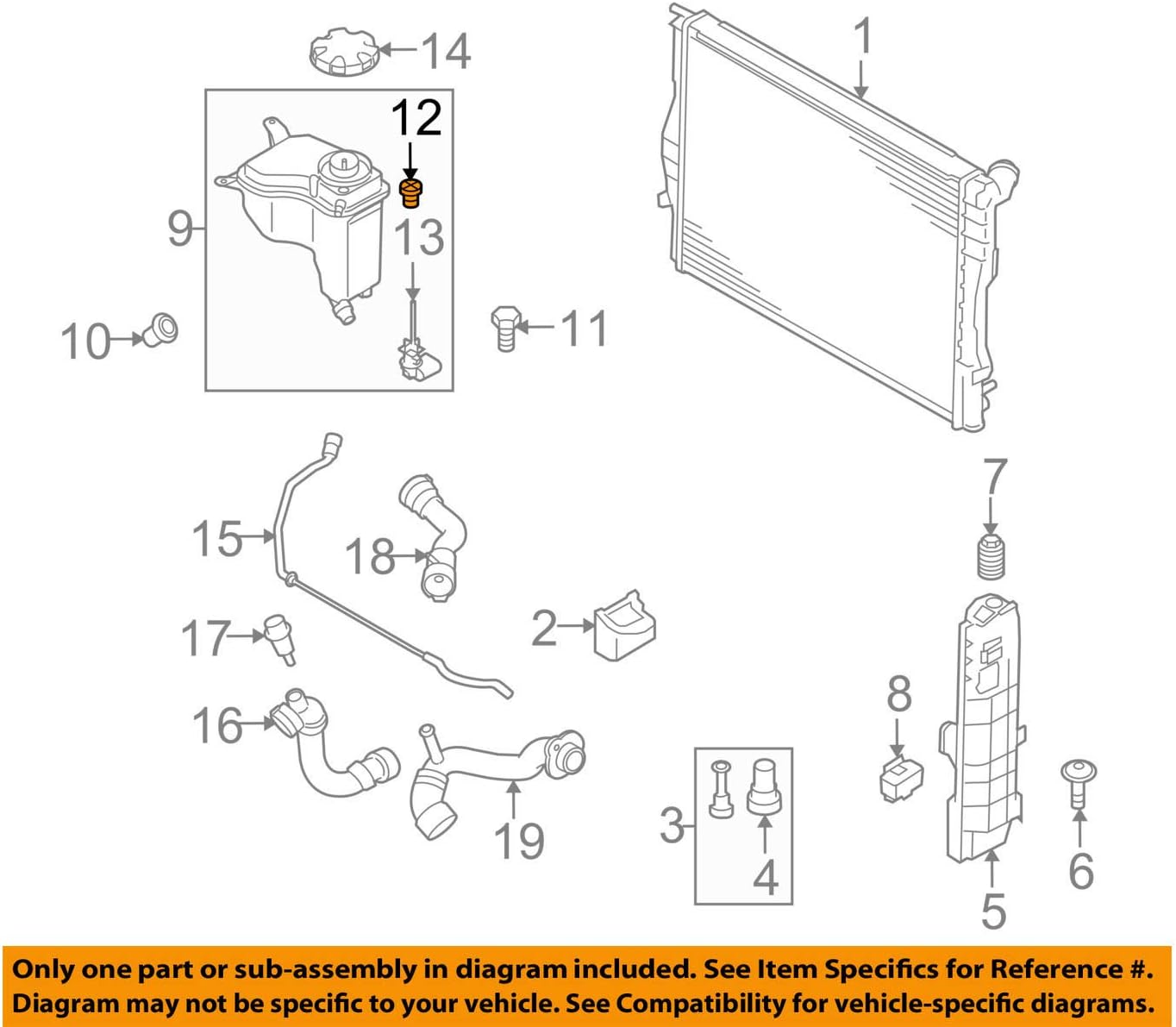 BMW 11-53-7-793-373 Vent Screw
