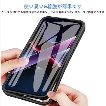 Amazon.co.jp: Xiaomi Poco X7 Pro ケース『AFINER』 360° 全面