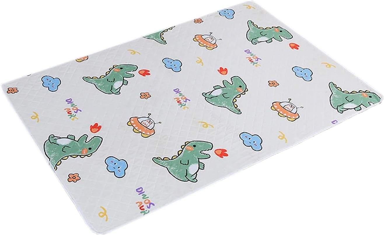 Washable Bed Pad Mattress Protector Large Mat for Women Soft Breathable Fabric Multiuse Design Absorbent Underpad