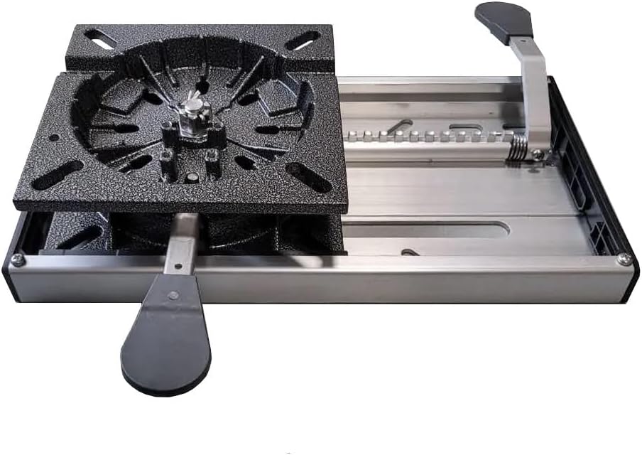 Oceansouth Aluminum Pedestal Slider Swivel (With 8 Position Lock Swivel)
