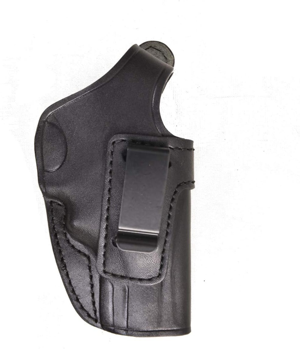 Pusat Holster | Hand-Molded Leather IWB/OWB Thumb Break Holster for Colt Python, Dan Wesson M15-2, Ruger GP100, Rossi 971, S&W 686, Taurus 66-2.5 inch .357 Mag, Right Hand