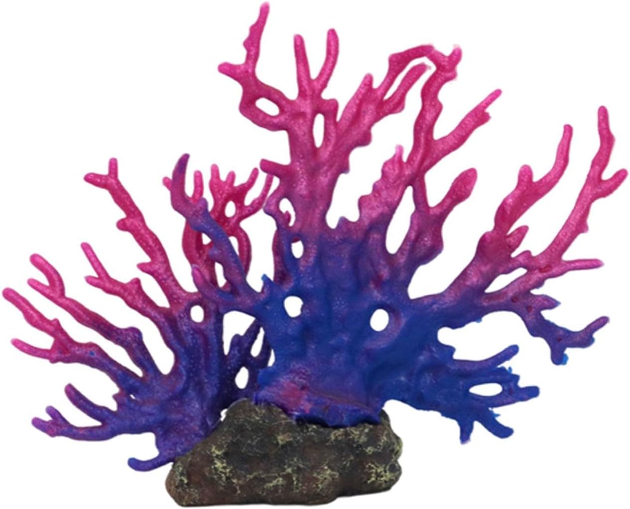 FASHIONMYDAY Fashion My Day® Resin Simulation Coral Tree Fish Tank Decor Landscaping Decor Purple blue Home and Garden | Home Decor | Figurines| Figurine