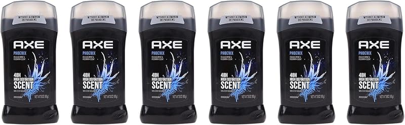 Desodorante em bastão AXE Phoenix, Pacote com 6