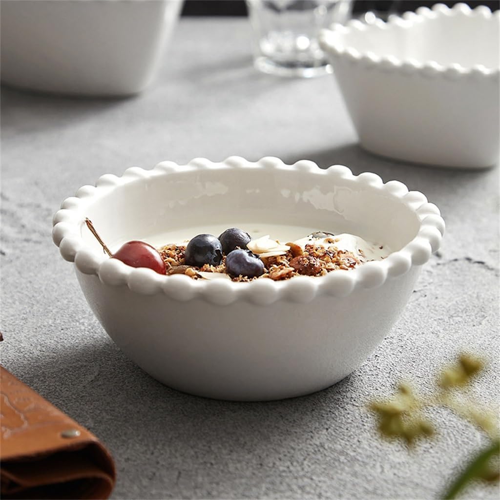 Breakfast Yogurt Bowl Cereal Tableware Ceramic Dessert Sugar