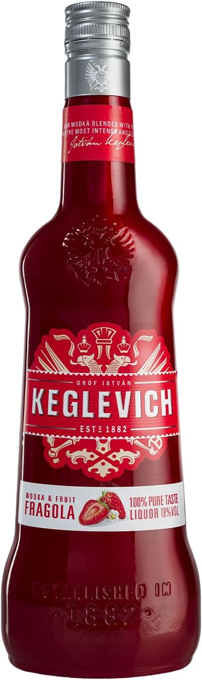 Keglevich Strawberry Vodka, 70 cl