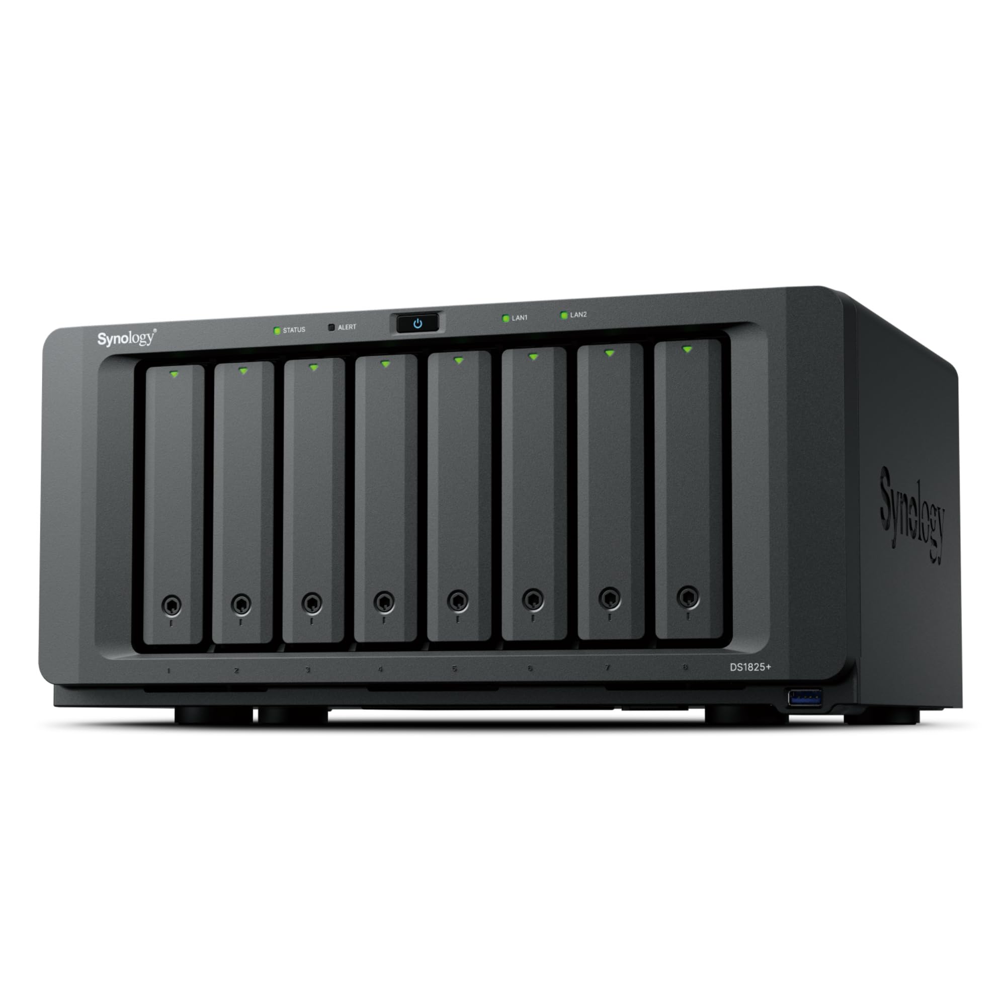 SYNOLOGY DS1825+ – NAS à 8 Baies avec Port 2,5 GbE, Extensible jusqu'à 18 Baies