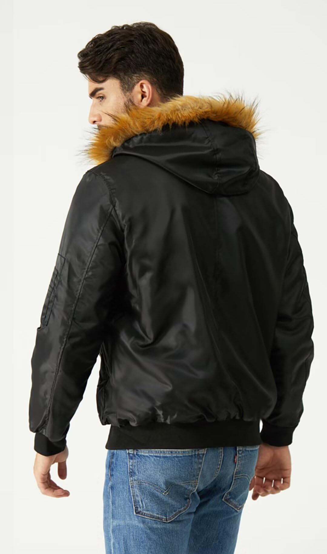 Giacca-Militare Felpa-Bomber Parka-Uomo Casual Invernale - Autunno Primaverile Elegante Giubbotto Aviatore Tattica Militare College Spessore Medio in Pile Cotone Hooded Jacket Giacca