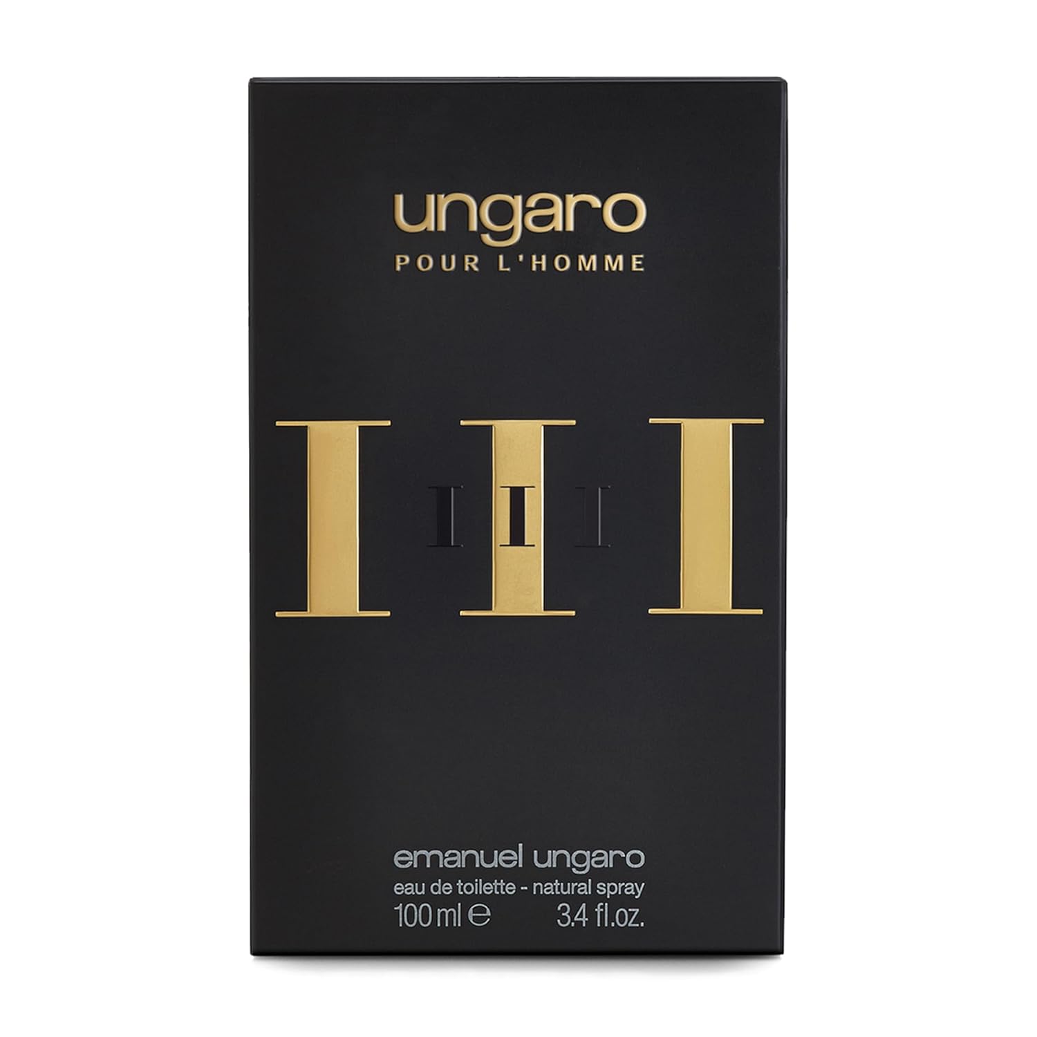 Emanuel Ungaro Pour L'Homme III Eau De Toilette Cologne Spray for Men, 3.4 Fl Oz - Image 4