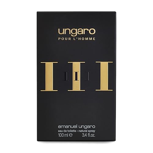 Miniatura 4 de Emanuel Ungaro Pour L'Homme III Eau De Toilette Colonia en espray para hombre, 3.4 onzas líquidas