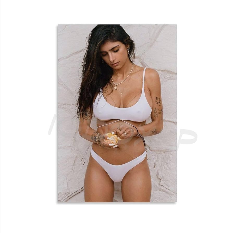 Mia Khalifa poster allure iconic image