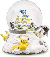 Vista 3 de Pokémon Center: Wooloo Winter Fun Pokémon Holiday & Home Snow Globe