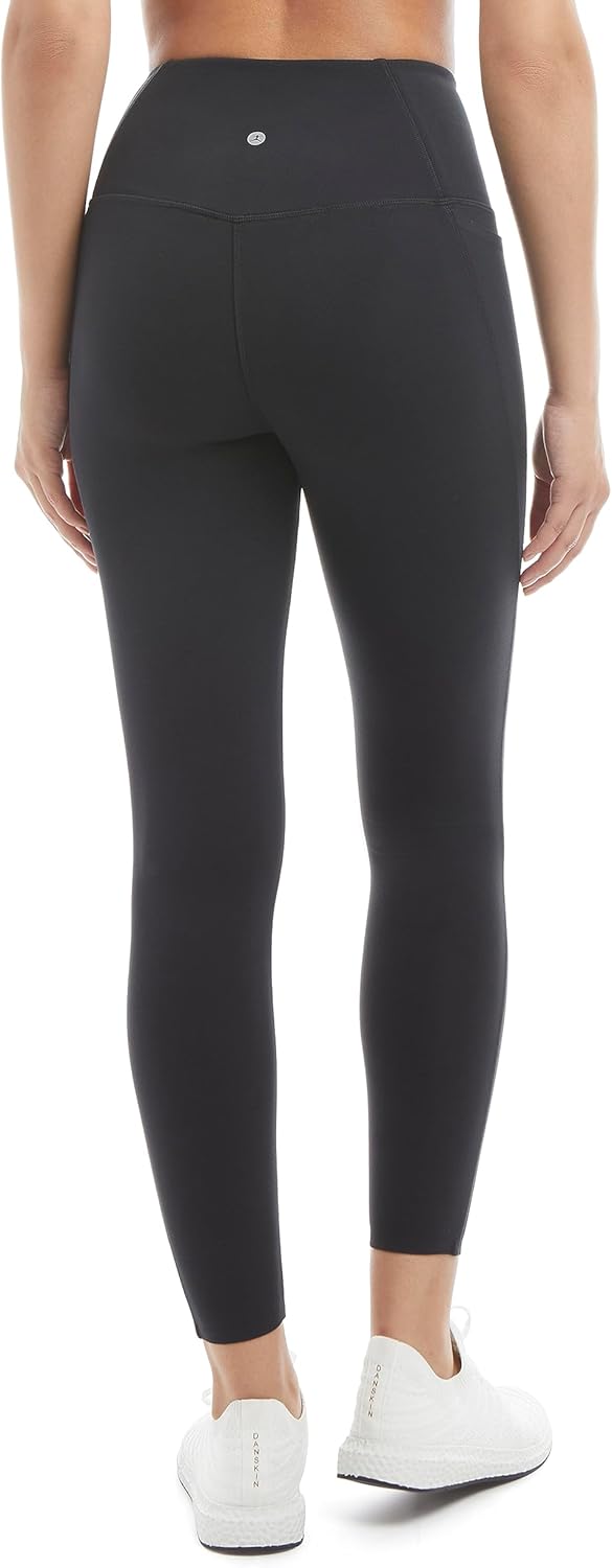 Danskin Women's High Rise Bonded 7/8 Legging - Image 3