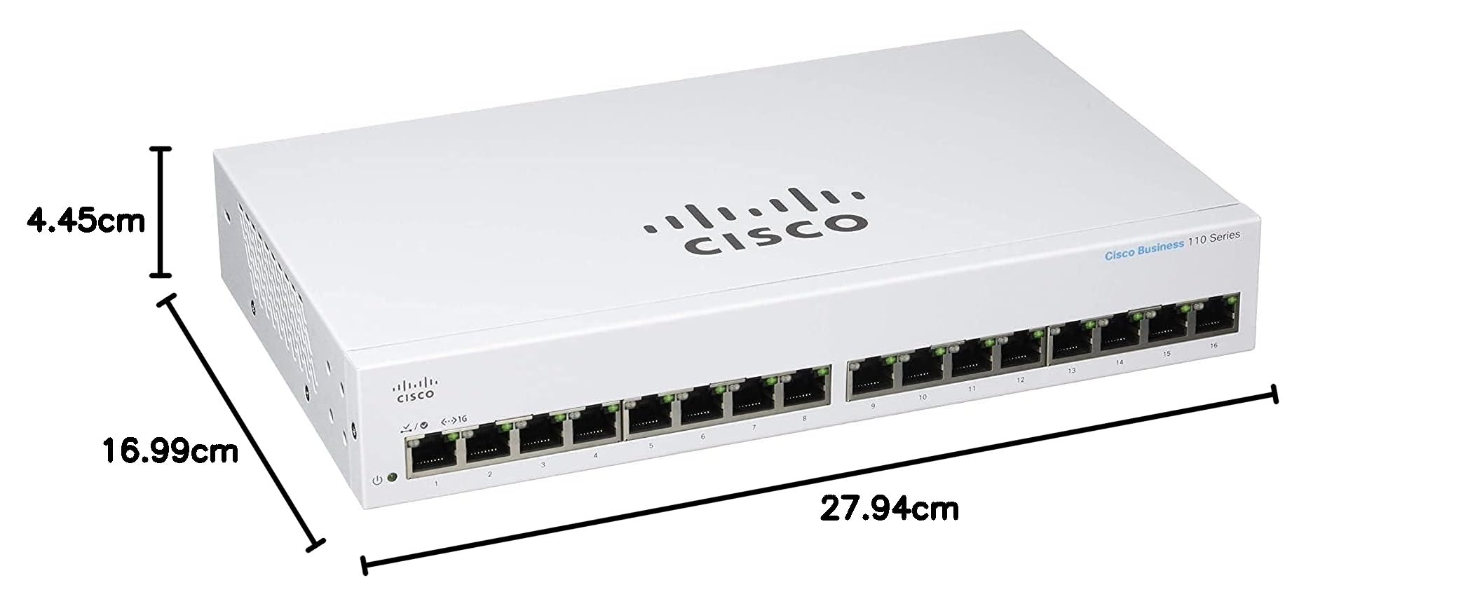 Amazon.co.jp: Cisco Business CBS110-16T アンマネージドスイッチ