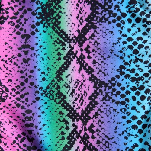 Idgreatim Maiô feminino Rashguard de manga curta com FPS 50+ Sun Proction tamanho 8-12 T, Pele de co