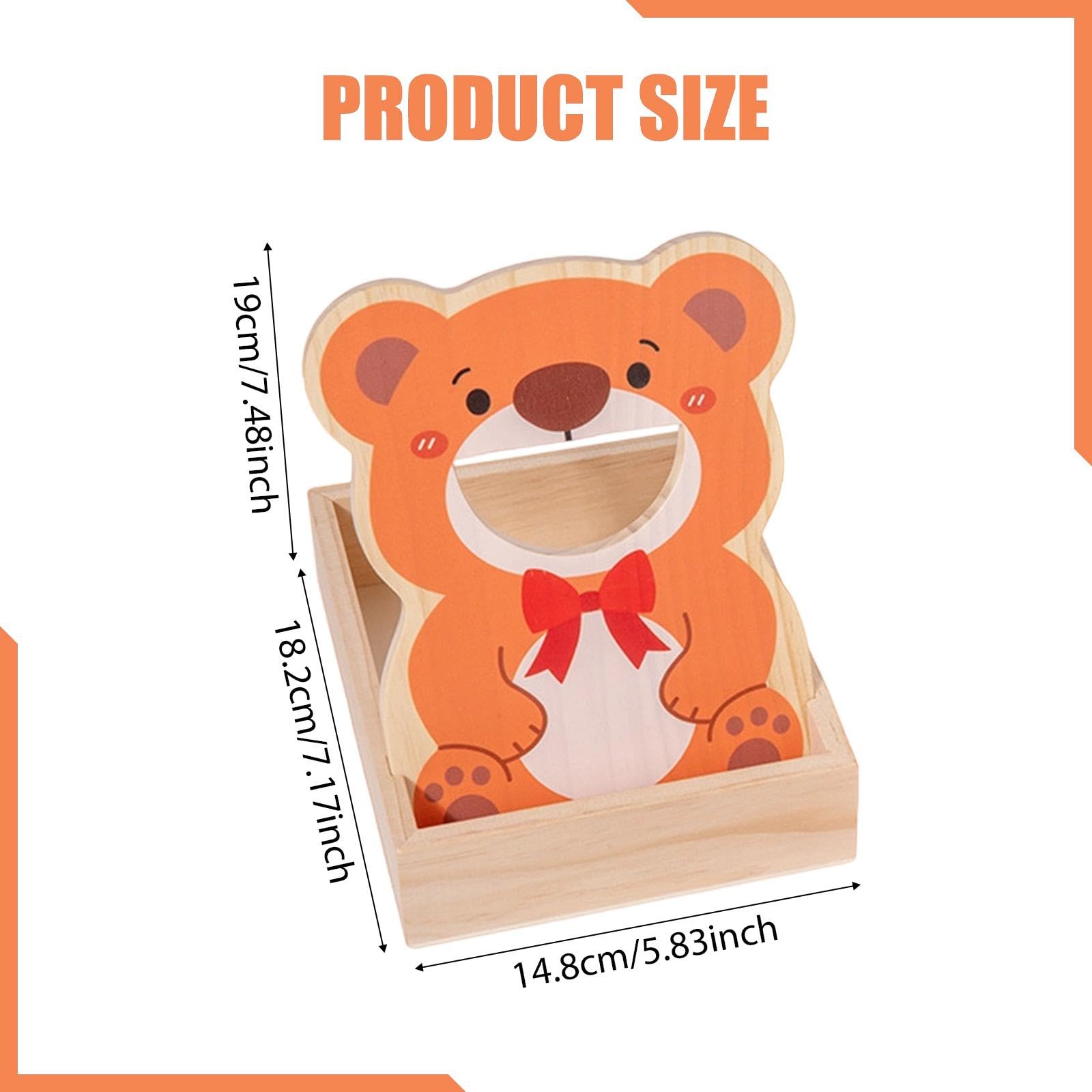 Regenbogen Bälle in Bechern Spielzeug Aus Holz mit Fütterungsspiel Bär Und Besteck für Kleinkinder Vorschulkinder Zur Förderung von Farberkennung Und, mit 8 Kugeln