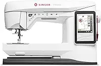 Máquina de Bordado SINGER EM9305 | 150 Matrizes, Tela Touch, Corte de Linha Automático | USB, 240x150mm, LED, Fonte Inclusa | Bivolt