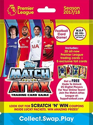 Topps Match Attax -PLMA 17-18 TCG Collection Multipack