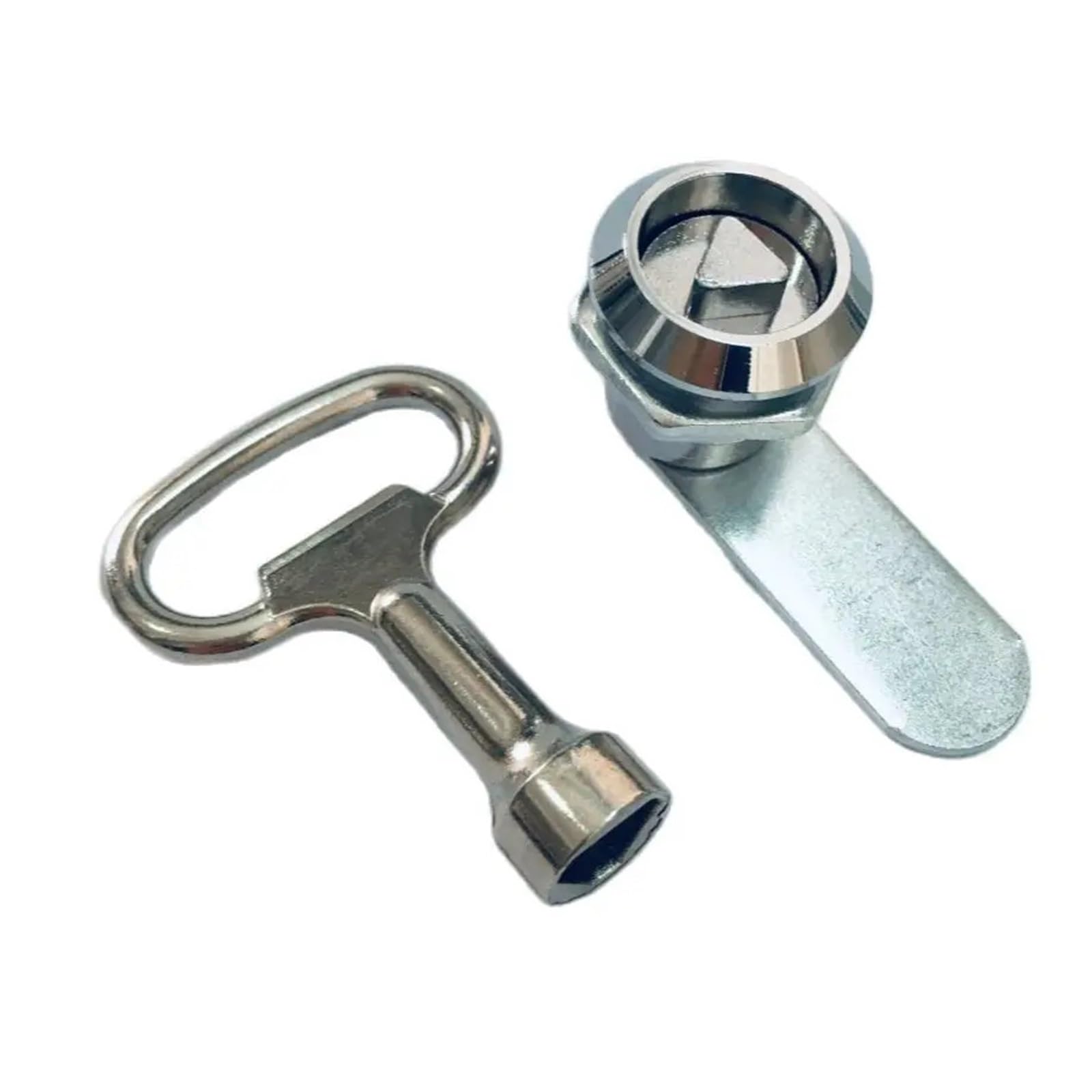 Serrure triangulaire XJJ-MS-705 pour armoire avec clé