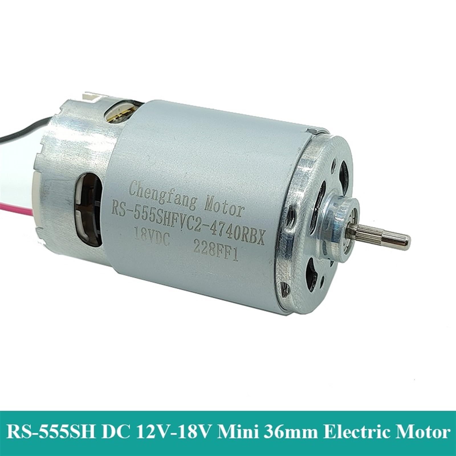 Moteur électrique RP390-ST/20143 - 12V DC, 28 Mm, 10250 Tr/min, Balais Carbone, Pour Modèles Réduits Et DIY